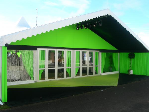 Lime Green entrance